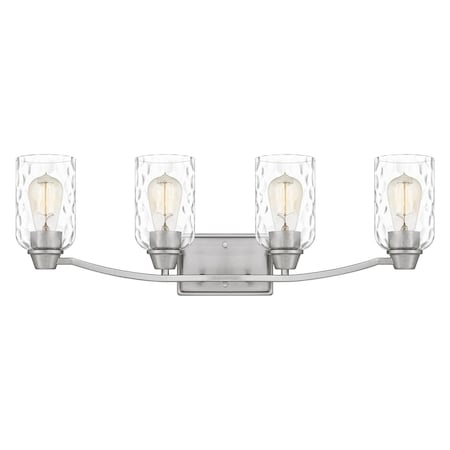 Quoizel Acacia 4-Light Brushed Nickel Bath Light ACA8627BN
